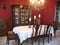 Formal Dining Room with China Cabinet and Chandelier