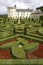 Formal gardens at chateau de villandry, loire valley, france