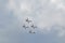 Formation of Four Thunderbirds