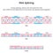 Formation of mature mRNA through splicing scientific vector illustration infographic