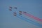 FORMATION OF PATROUILLE DE FRANCE AEROBATIC TEAM - ATHENS FLYING WEEK 2021