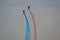 FORMATION OF PATROUILLE DE FRANCE AEROBATIC TEAM - ATHENS FLYING WEEK 2021