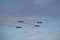 FORMATION OF PATROUILLE DE FRANCE AEROBATIC TEAM - ATHENS FLYING WEEK 2021