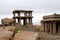 The formation of pillars, ruins, rocks, and Group Monuments of T