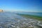 Formation Of A Wave - Flat Sea For Use As Background Or Backdrop