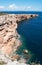 Formentera, Balearic Islands, Spain, Europe, cliff, Mediterranean Sea, nature, landscape, panoramic