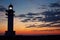 Formentera, Balearic Islands, Spain, Europe, lighthouse, Cap de Barbaria, sunset point, Mediterranean Sea, nature, landscape