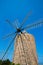 Formentera Windmill wind mill vintage masonry and wood