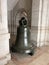 Former bell of the Monastery of SÃ£o Bento da SaÃºde on display at the Assembly of the Republic of Portugal