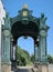 Former entrance to the subway, Imperial Pavilion in Art Deco by Otto Wagner, in Vienna