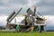 Former French Air Force Douglas A-1D Skyraider single seat attack aircraft F-AZHK