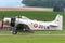 Former French Air Force Douglas A-1D Skyraider single seat attack aircraft F-AZHK