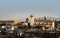 The former Moorish residential district of Albaicin with the Mirador de San Nicolas and the church of San Nicolas in Granada,