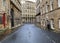 Former Victorian stone warehouses, on Vicar Lane, Little Germany, Bradford, UK