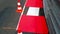 Formula 1 Surface With Traffic Cones in Monaco