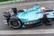 Formula E racing car on race track