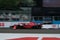 Formula E Red car on speed racer