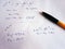 Formula on exam handwritten