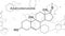 Formula hormone androstenolone.