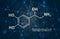 Formula hormone noradrenaline.