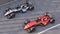 Formula One Racing Concept Car top view