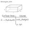 Formula of Rectangular prism