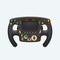 Formula steering wheel on white