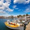 Fornells Port in Menorca marina boats Balearic islands