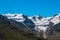 Forni glacier panorama in Ortler Alps, Stelvio National Park, Italy