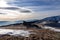 Forstalpe - Panoramic view of magical blue mountain range of Lavanttal Alps, Carinthia, Austria