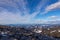 Forstalpe - Panoramic view of magical blue mountain range of Lavanttal Alps, Carinthia, Austria