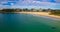 Forster Main Beach Morning Seascape Panorama