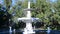 Forsyth Park Fountain in the city of Savannah
