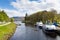 Fort Augustus Scotland UK where the Caledonian canal meets Loch ness