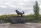 Fort Benton Dog Statue