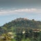 Fort de Bellegarde is a 17th-century fortification located above the town of Le Perthus, in the Pyrenees-Orientales