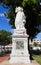 Fort-de-France, Martinique - February 08, 2013: The decapitated statue of the Empress Josephine.