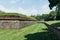 Fort Jay in Governors Island in New York Harbor