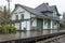 Fort Langley heritage CN railway station