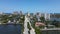 Fort Lauderdale Cityscape Skyline, Aerial View of Canals by Las Olas Boulevard