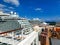 Fort Lauderdale - December 1, 2019: Regal Princess cruise ship docked at seaport Port Everglades