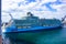 Fort Lauderdale - December 1, 2019: Royal Caribbean, Allure of the Seas cruise ship docked at seaport Port Everglades