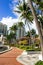 Fort Lauderdale - December 11, 2019: Cityscape view of the popular Las Olas Riverwalk downtown district