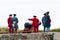 Fort Louisbourg Cannon Firing - Nova Scotia - Canada