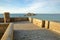 The Fort National viewed from the ramparts, located around the walled city of Saint Malo