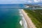 The Fort Pierce Inlet on Florida`s East Coast