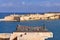 Fort Rinella and war memorial, Valetta Malta