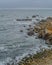 Fort Ross Historical State Park at the rocky coastline of Gerstle Cove. This Marine Reserve is located in Jenner, Sonoma County,