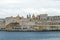 Fort Saint Elmo, star fort in Valletta, Malta stands on the seaward shore of the Sciberras Peninsula