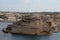 Fort St. Angelo the historic fortress in Valletta, Malta